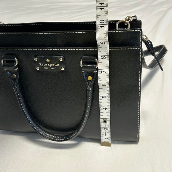 Kate Spade | Wellesley Durham Convertible Tote | Black - Picture 13 of 15